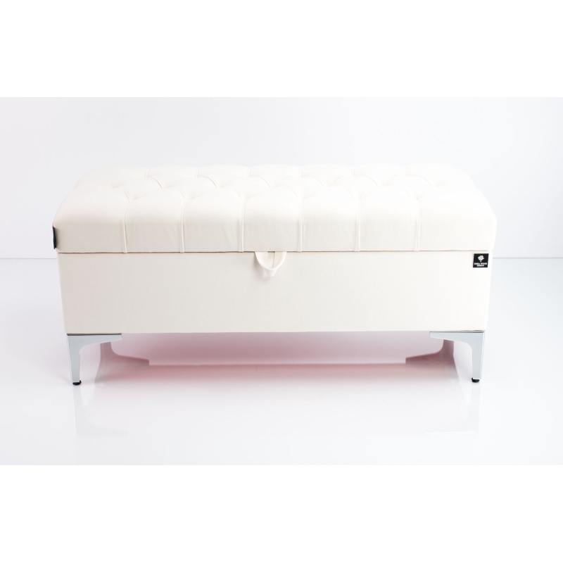 Tufted Storage Bench